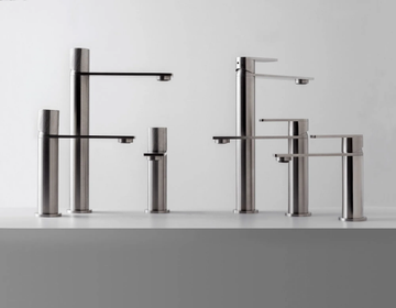 3.6 - Countertop 1 hole stainless steel washbasin mixer by Rubinetterie Treemme - view 3